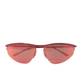 Bottega Veneta BV1091S Oval Panthos Red Sunglasses