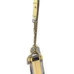 Chanel Yellow Clear PVC Classic Chain Flap Bag 2012
