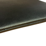 Yves Saint Laurent Black Grain De Poudre Zipped Tablet Holder