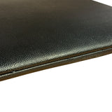 Yves Saint Laurent Black Grain De Poudre Zipped Tablet Holder