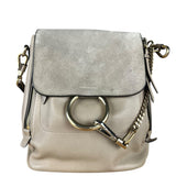 Chloe Faye Leather/Suede Backpack