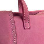 Jacquemus Pink Nubuck Le Porte Hand/Shoulder Bag