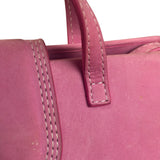 Jacquemus Pink Nubuck Le Porte Hand/Shoulder Bag
