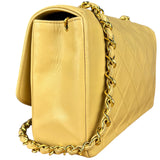 Chanel Beige CC Leather Diana Flap Bag '92