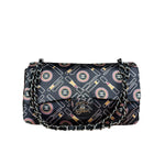 Chanel Lipstick Black Satin Single Flap Bag 2005