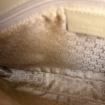 Gucci Vintage Beige Patent Leather Lady Lock Jackie Shoulder Bag