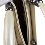 Christain Dior Leather Chrome Beaded Malice Tote Bag