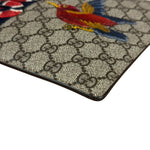 Gucci GG Supreme Kingsnake Hummingbird Embroidered Clutch Pouch