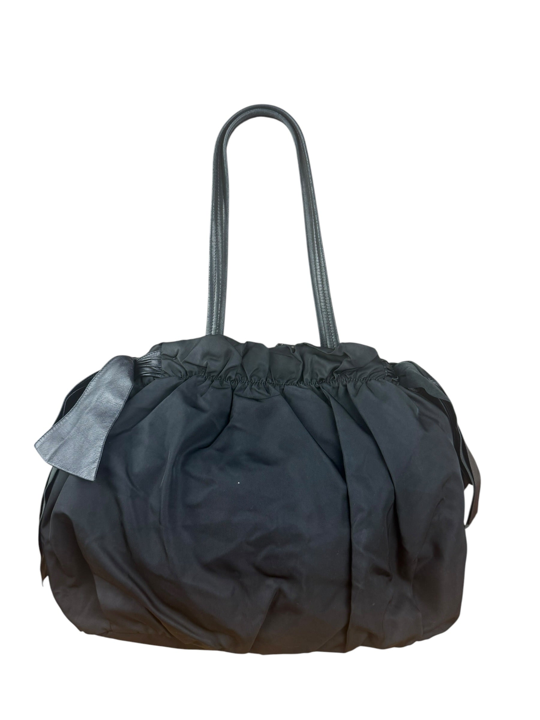 Prada Vintage Snake Print Nylon 2Way Bag