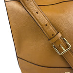 Coach Camel Leather Paxton Bucket Crossbody