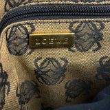 Loewe Vintage Canvas Anagram Zip Tote Bag