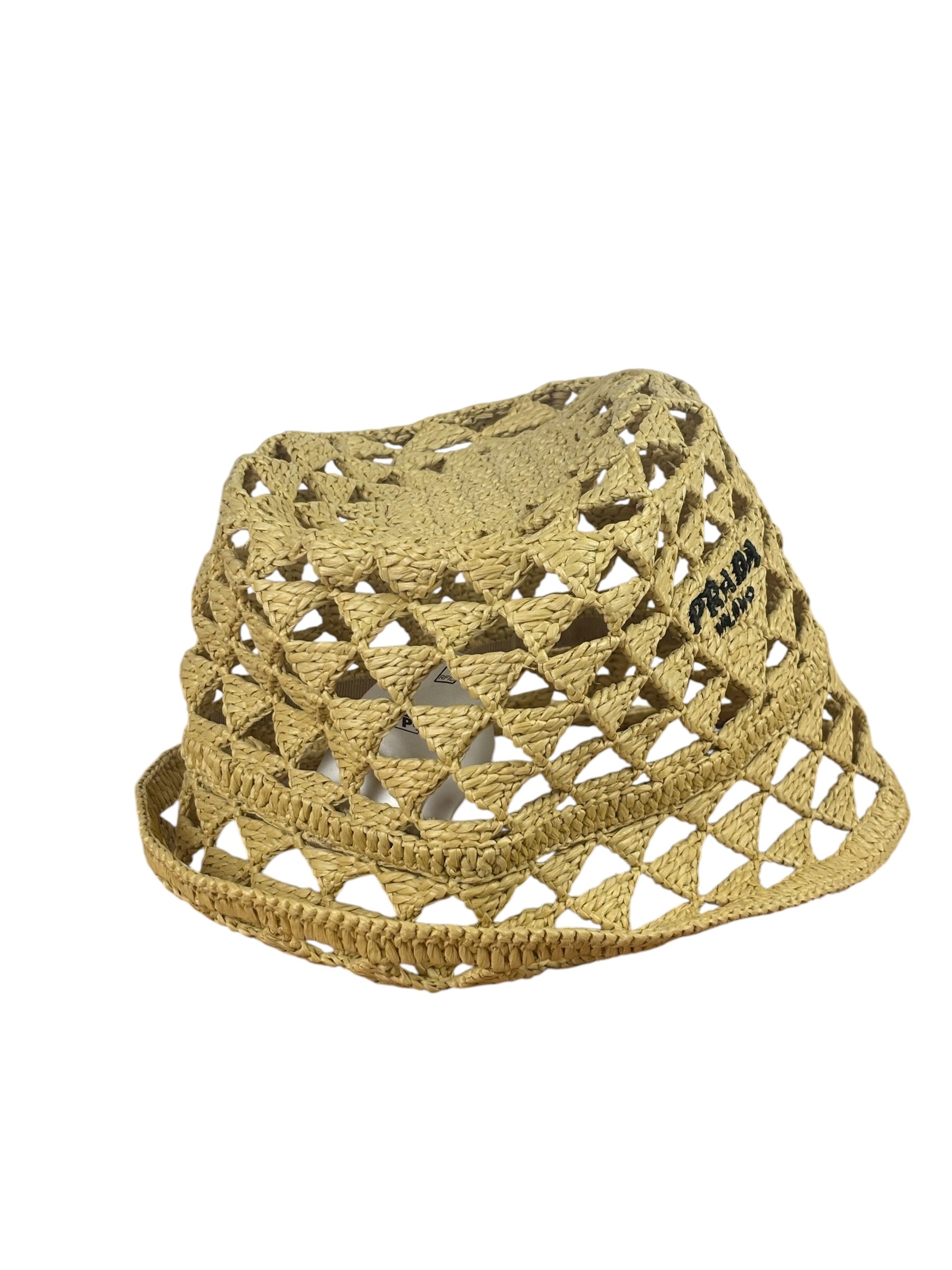 Prada Beige 100% Viscosa Hat
