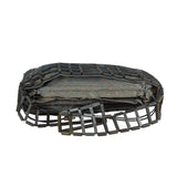 Ferragamo Vintage Black Cut-Out Wood Frame Shoulder Bag