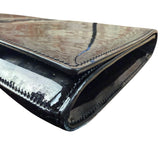 Yves Saint Laurent Black Patent Leather Belle De Jour Clutch