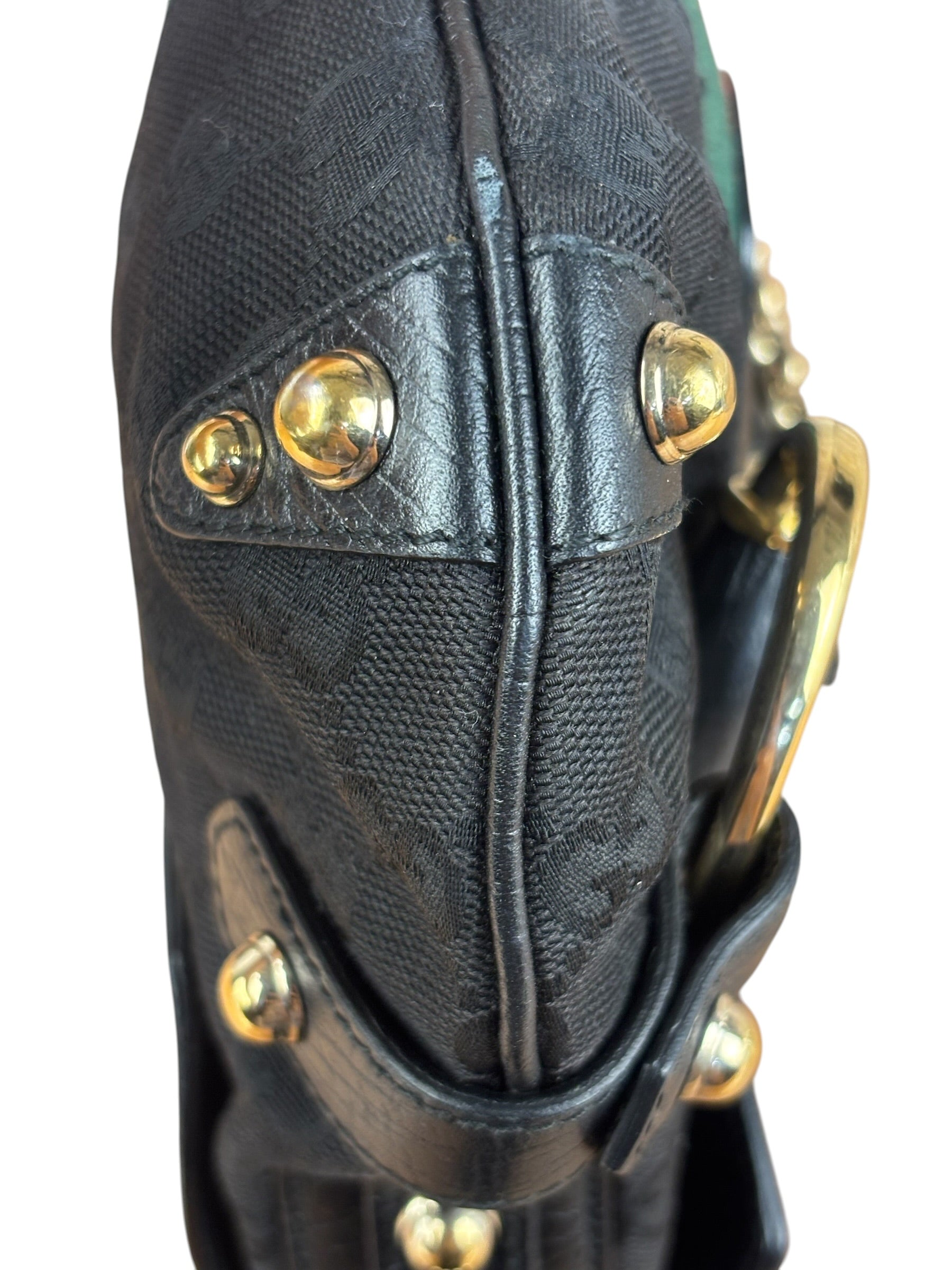 Gucci Vintage Horsebit Shoulder Bag