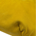 Fendi Yellow Leather Shoulder Bag