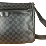 Louis Vuitton Leather Daniel Damier Graphite Messenger Bag