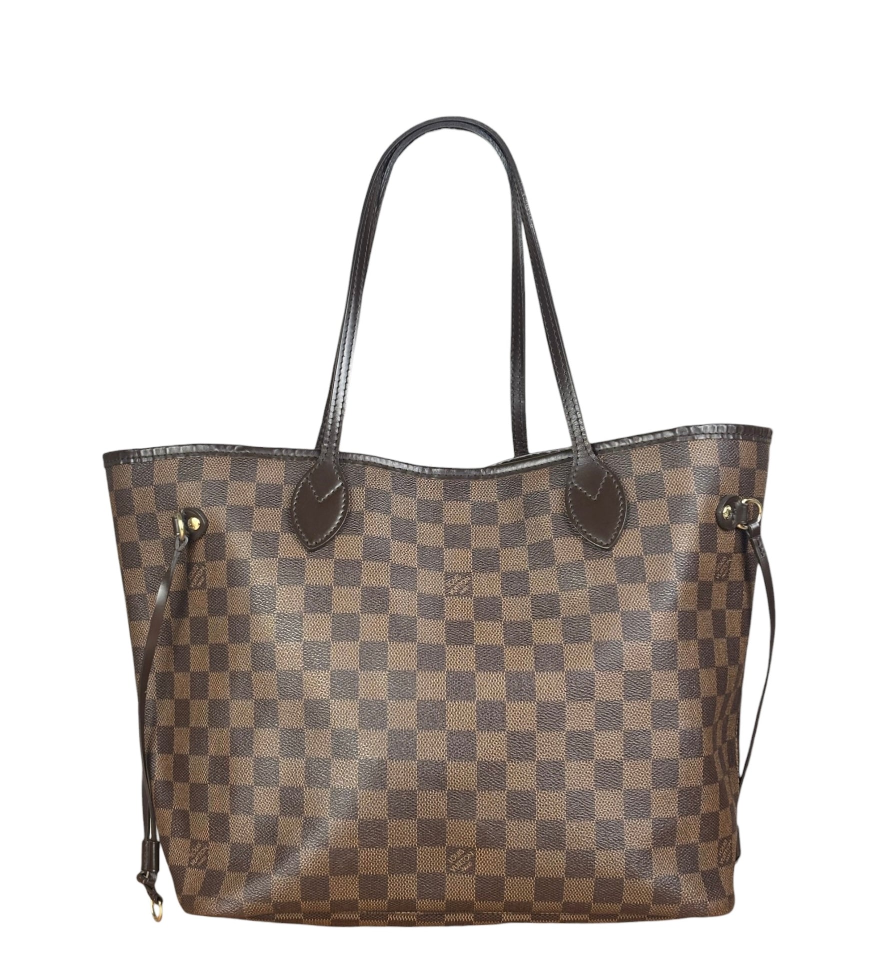 Louis Vuitton Damier Ebene Monogram Neverfull MM