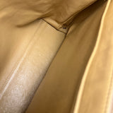 Chanel Beige Calfskin Kelly Top Handle Bag 2001