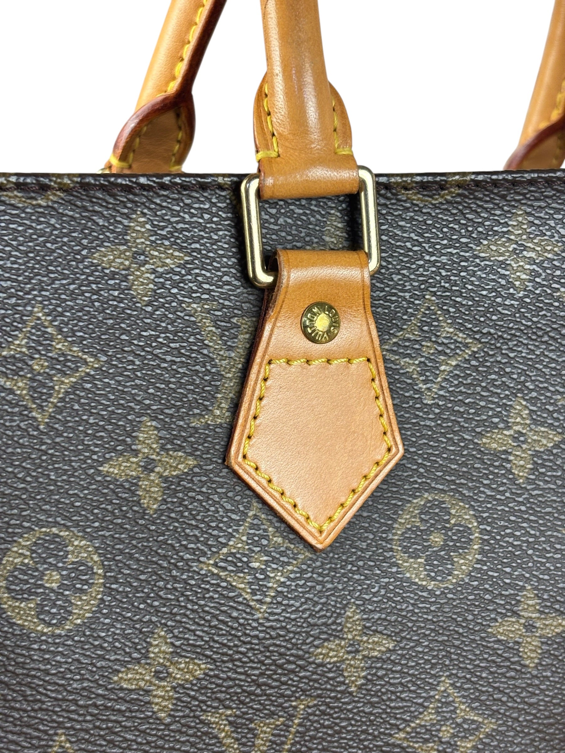 Louis Vuitton Vintage Monogram Sac Plat Tote Bag