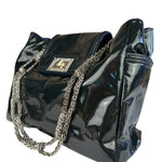 Chanel Green Patent Lambskin Reissue Venetian Mademoiselle Chain Flap Bag 2008
