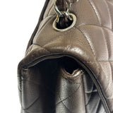 Chanel Chocolate Brown Caviar Quilted Flap Bag 2009