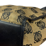 Loewe Vintage Canvas Anagram Zip Tote Bag