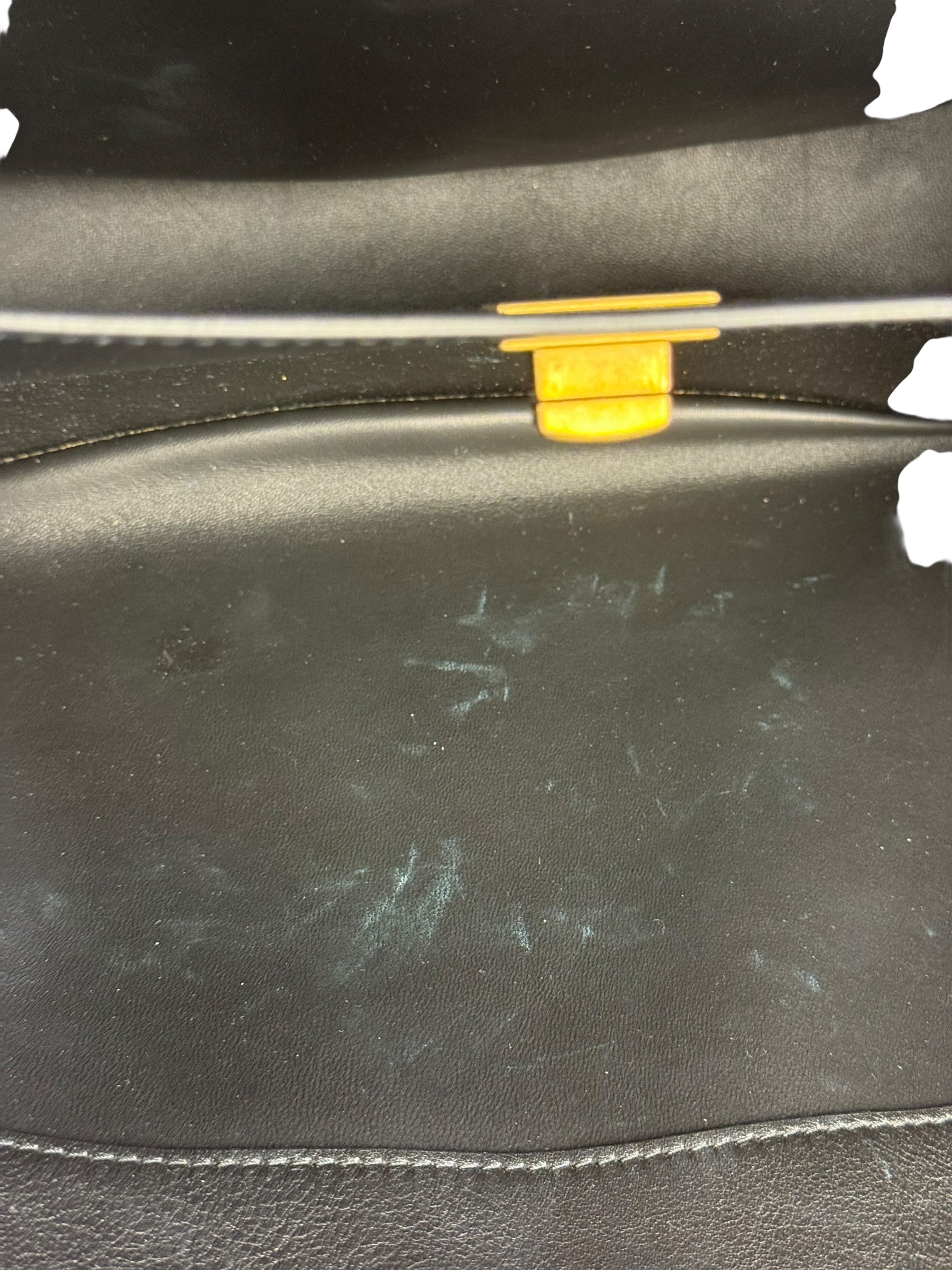 Balenciaga Medium Rodeo Leather 2Way Handbag Black