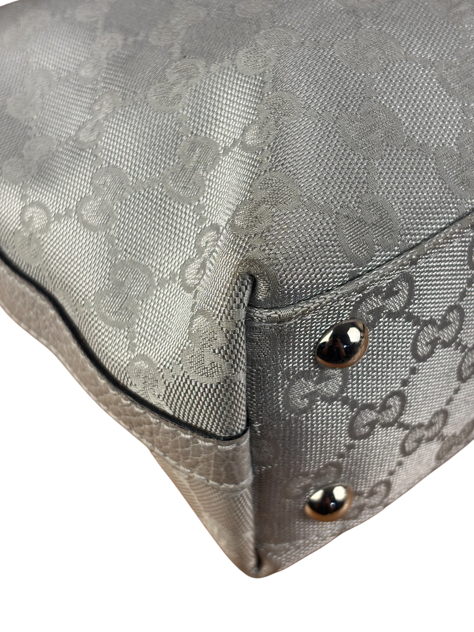 Gucci Vintage GG East-West Boston Bowling Handbag