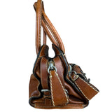 Chloé Vintage Edith Leather Tan Shoulder Bag