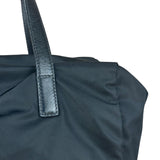 Prada Vintage Black Nylon Handbag