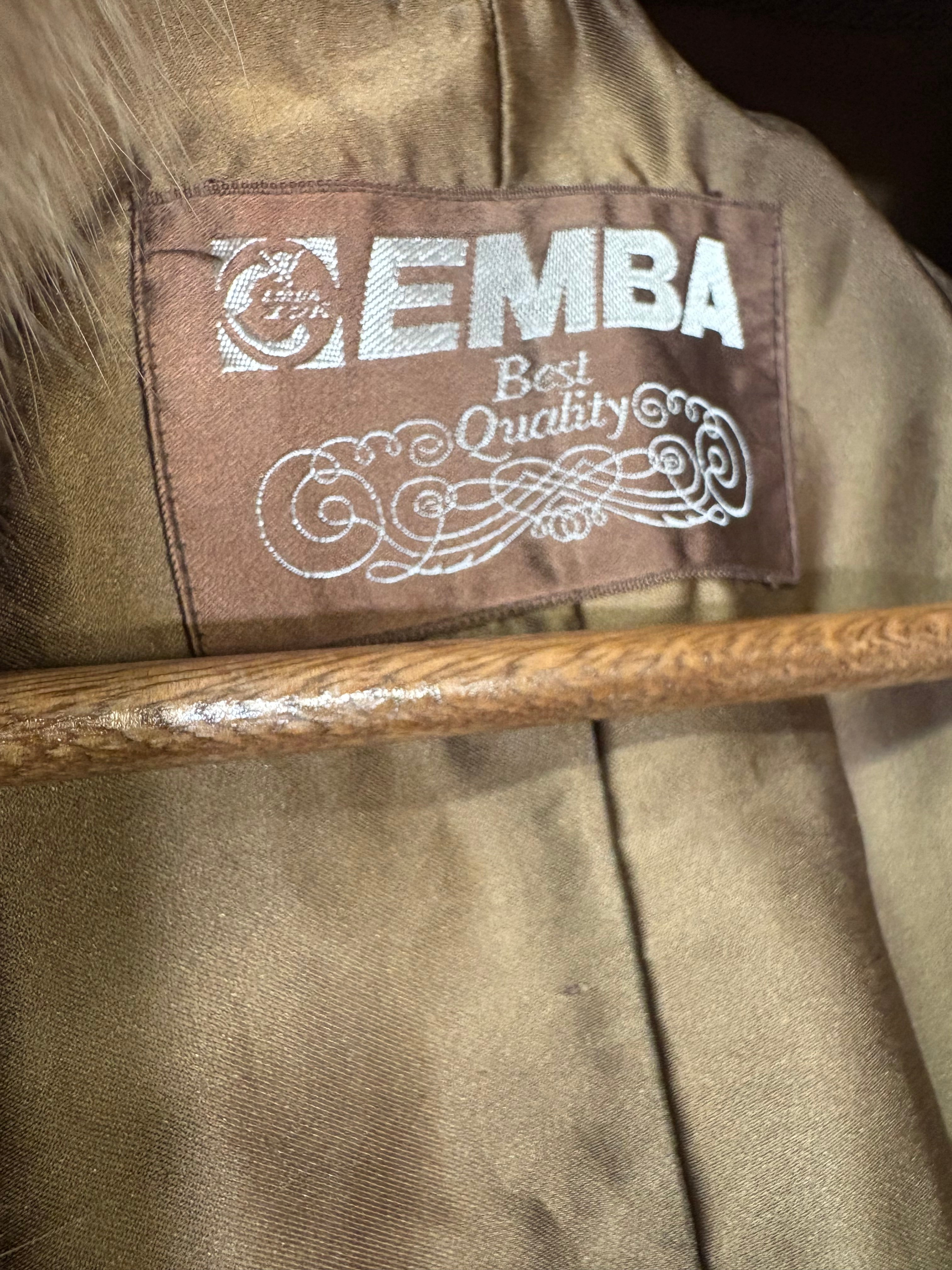Emba Vintage Light Brown Mink Fur Coat