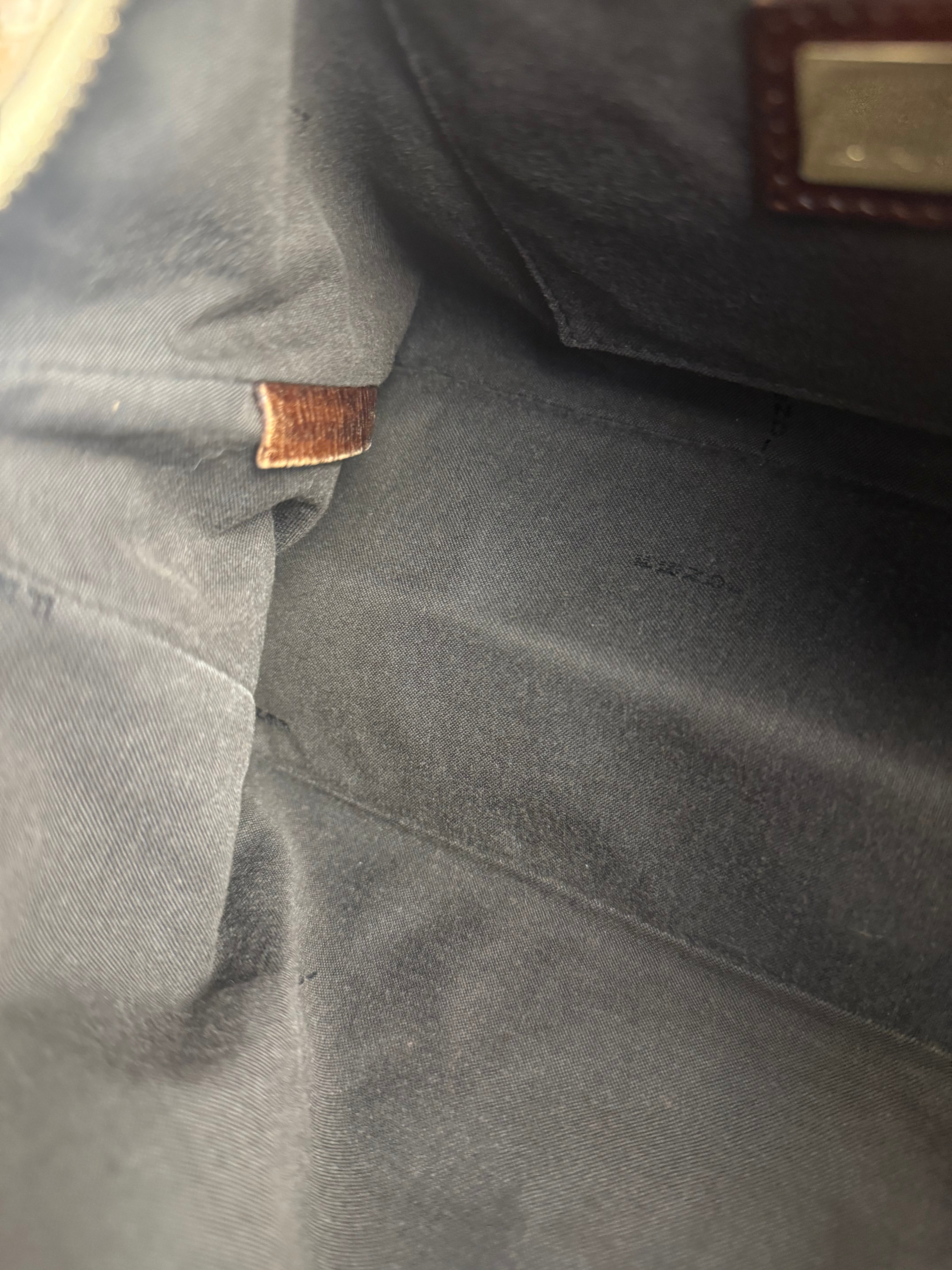 Fendi FF Vintage Monogram Pochette