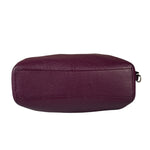 Coach Purple Pebbled Leather Small Kelsey Satchel Two-Way Bag