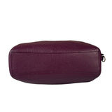 Coach Purple Pebbled Leather Small Kelsey Satchel Two-Way Bag