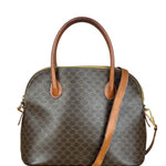 Celine Vintage Macadam Top Handle Bag