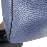 Gucci Navy Blue Swing Leather Tote Bag