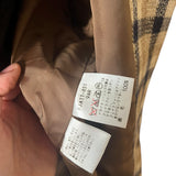 Burberry Check Button Up Jacket