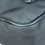 Prada Black Nylon Leather Trim Re-Edition 2005 Two-Way Bag