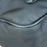 Prada Black Nylon Leather Trim Re-Edition 2005 Two-Way Bag