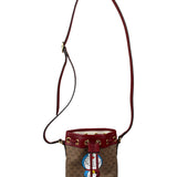 Gucci x Doraemon Bicolor Mini GG Supreme Bucket Bag