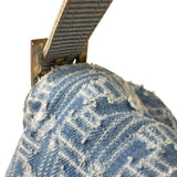 Fendi Blue Denim Zucca  Baguette