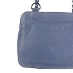 Balenciaga Vintage Blue Leather Mini Pochette