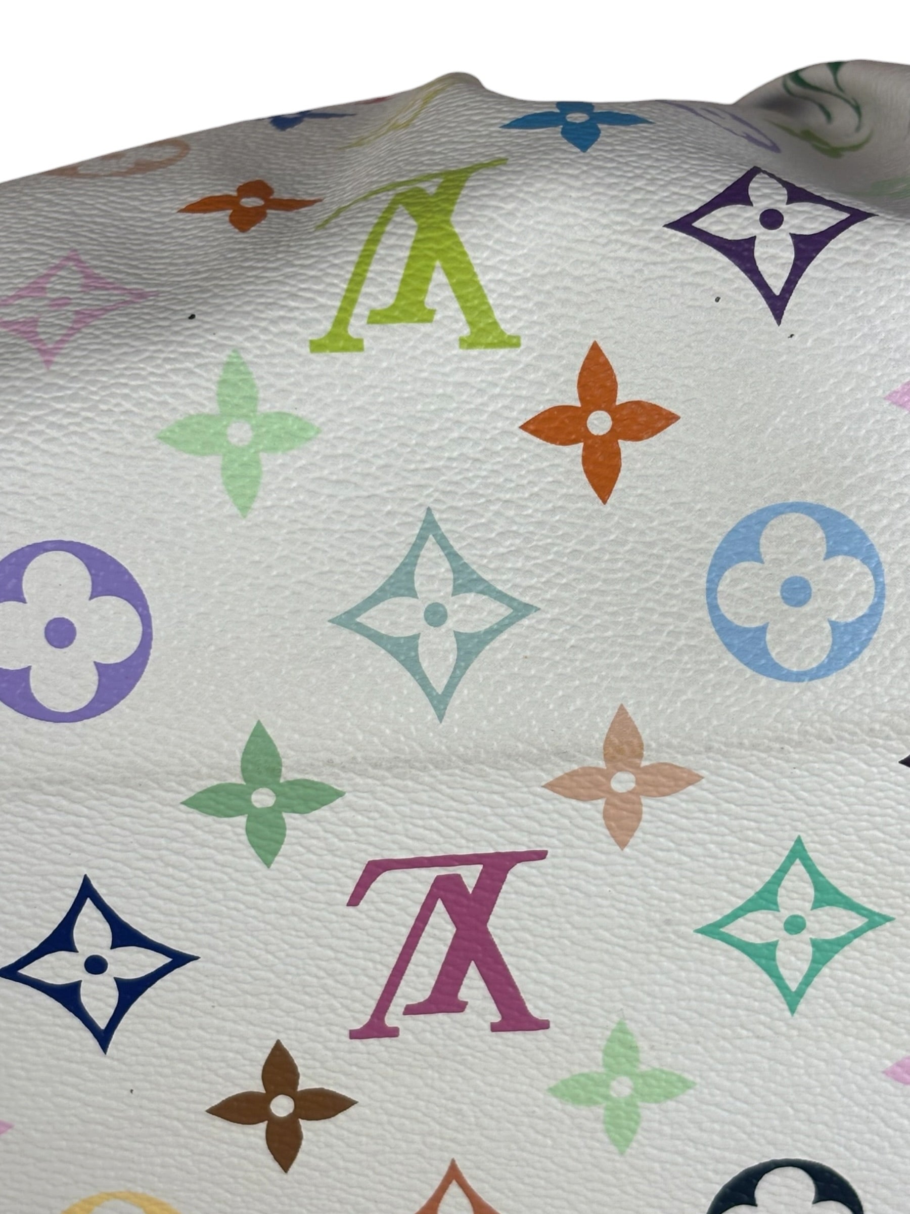 Louis Vuitton White Murakami Ursula Handbag
