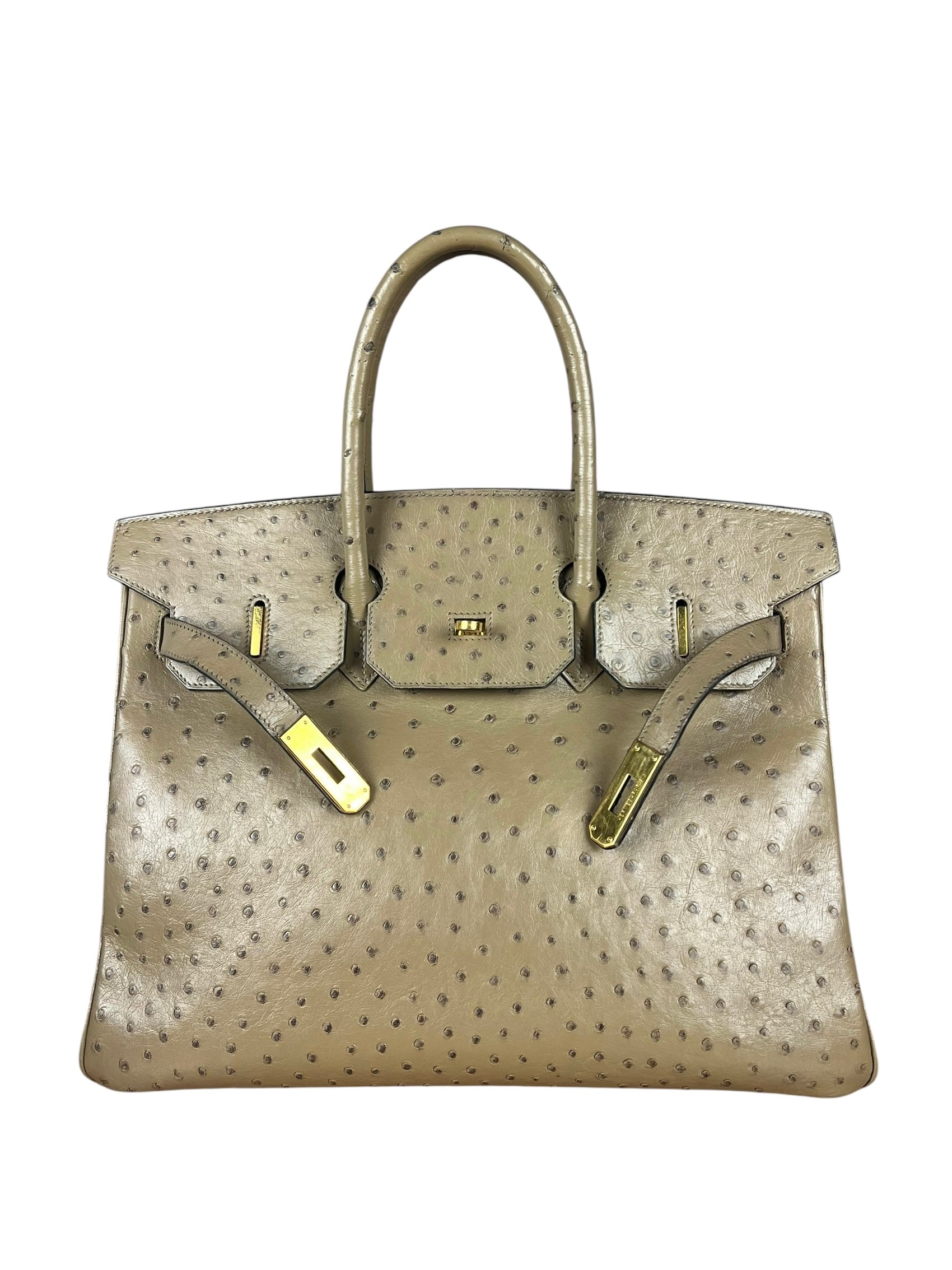 Hermes Birkin 35 Mousse Ostrich 2001
