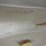 Chanel CC In Love White Quilted Leather Heart Bag 2022