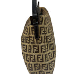 Fendi Vintage Brown Zucca Shoulder Bag