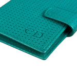 Christian Dior Vintage Grey Leather Card Holder