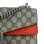 Gucci Dionysus GG Supreme Shoulder Bag Beige/Red