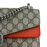 Gucci Dionysus GG Supreme Shoulder Bag Beige/Red
